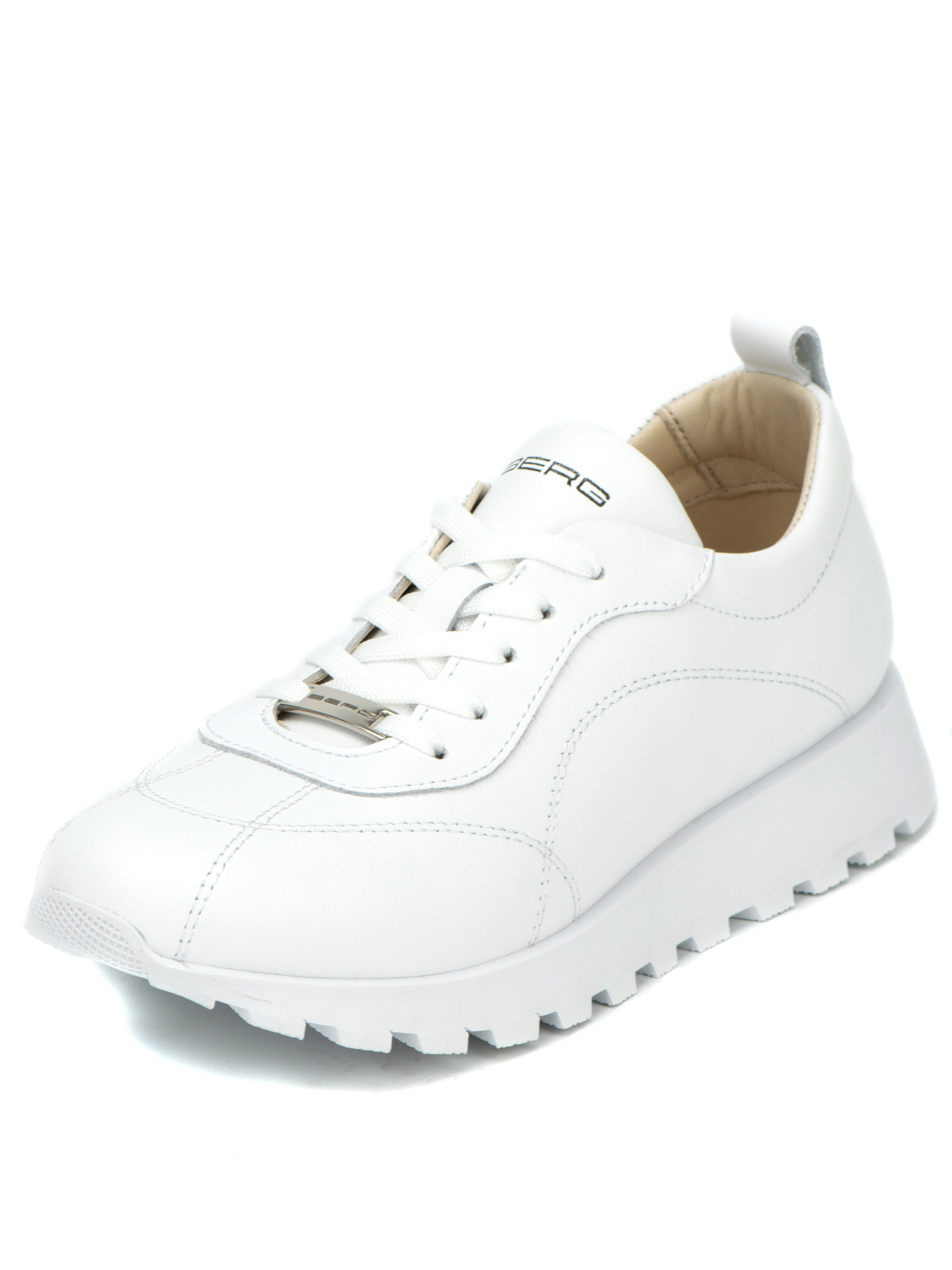 Кроссовки женские 721916-3 (/кожа/ белый размер 35)