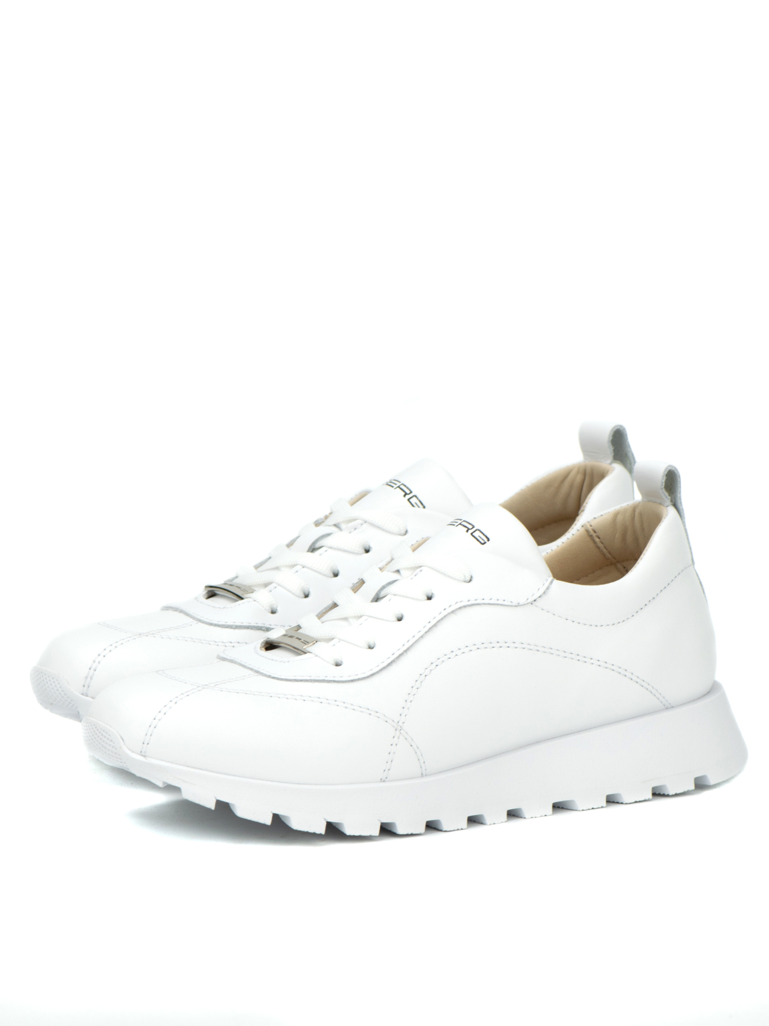 Кроссовки женские 721916-3 (/кожа/ белый размер 35)